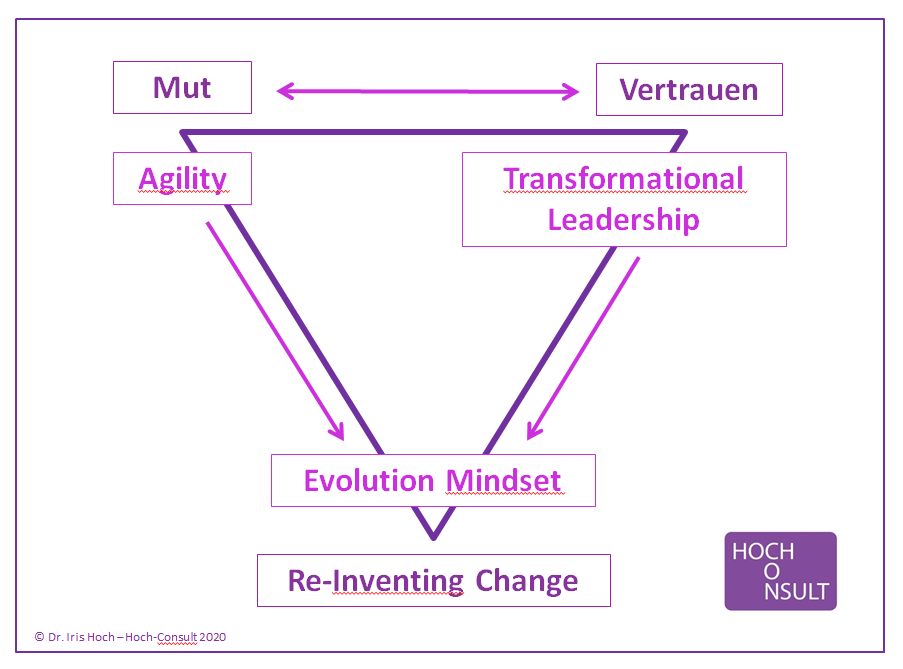 Grafik Mut-Vertrauen-Reinventing Change